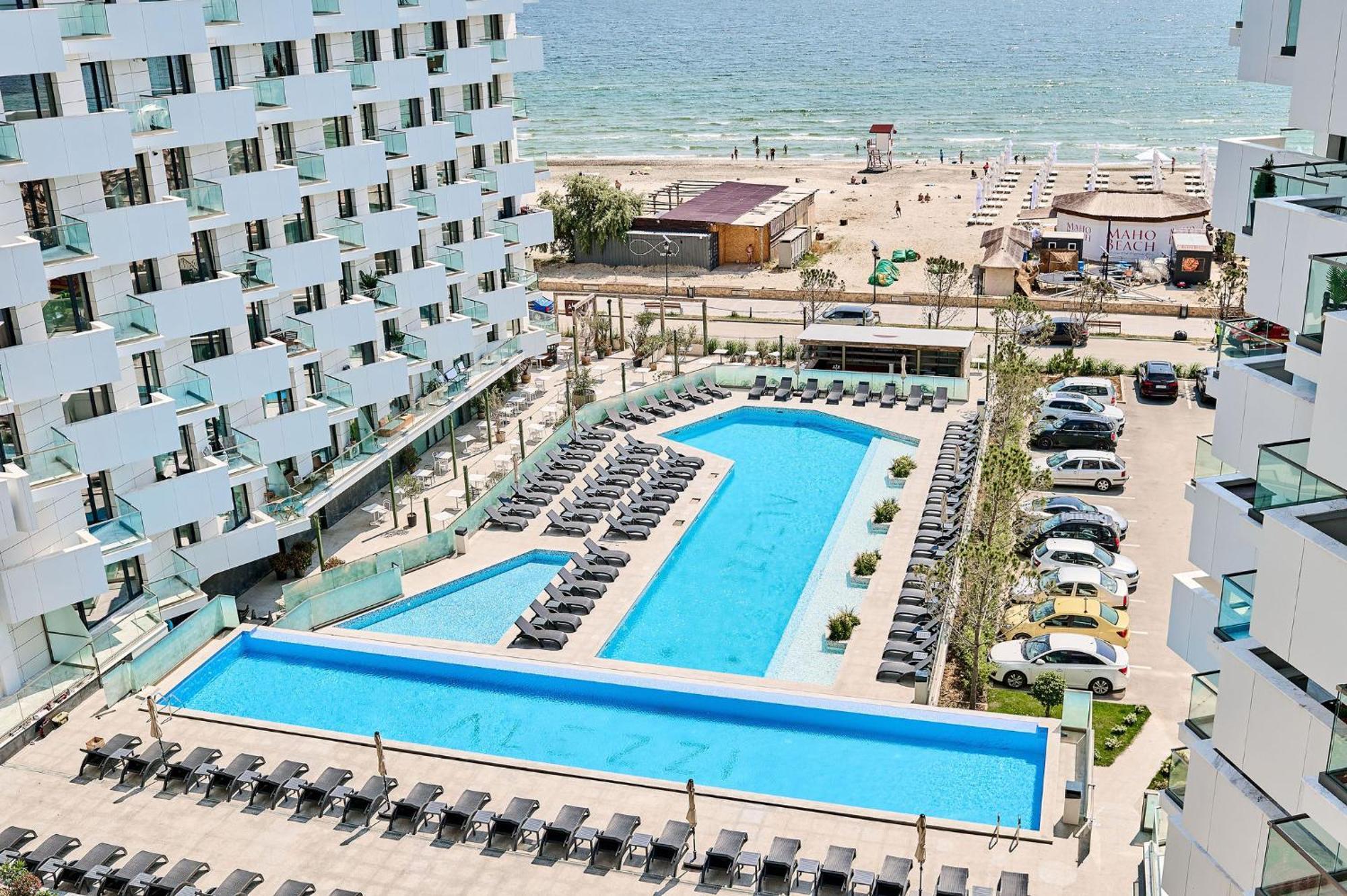Summer Residence Apartment In Infinity Beach Resort - Parking Mamaia Esterno foto